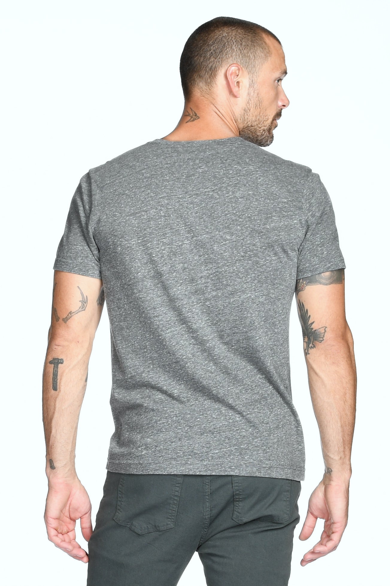 Men's Princeton Wide Pocket V-Neck Tee