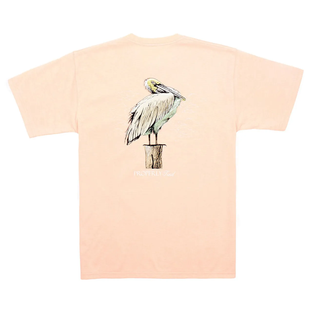 Men's Properly Tied Short Sleeve Pelican Tee