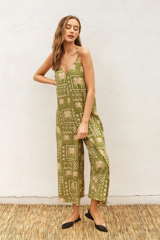 Mirage Tie Back Jumpsuit