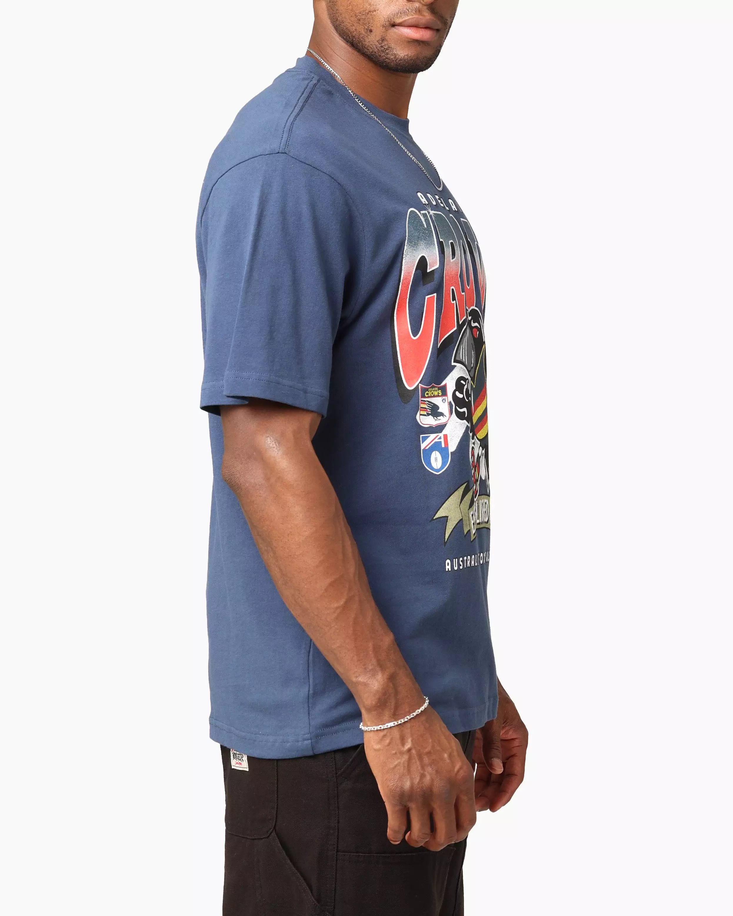 Mitchell & Ness Adelaide Crows Character T-Shirt Blue