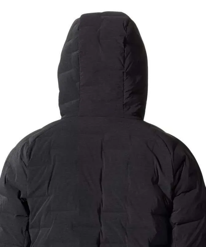 Mountain Hardwear Men’s Stretchdown Hoodie – Black