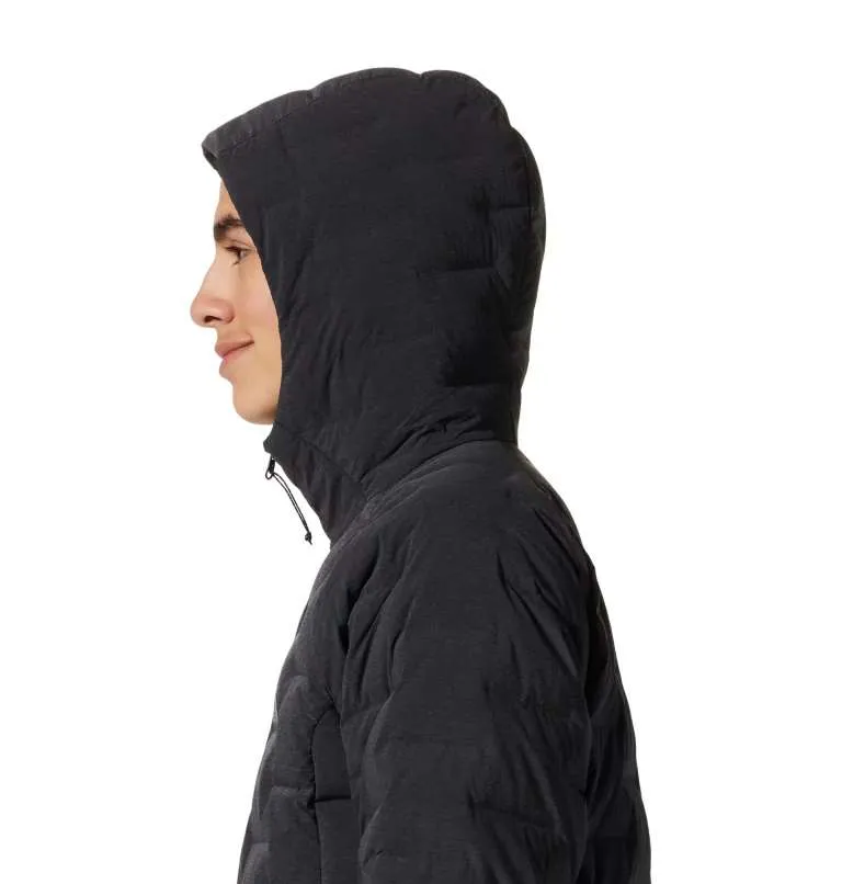 Mountain Hardwear Men’s Stretchdown Hoodie – Black