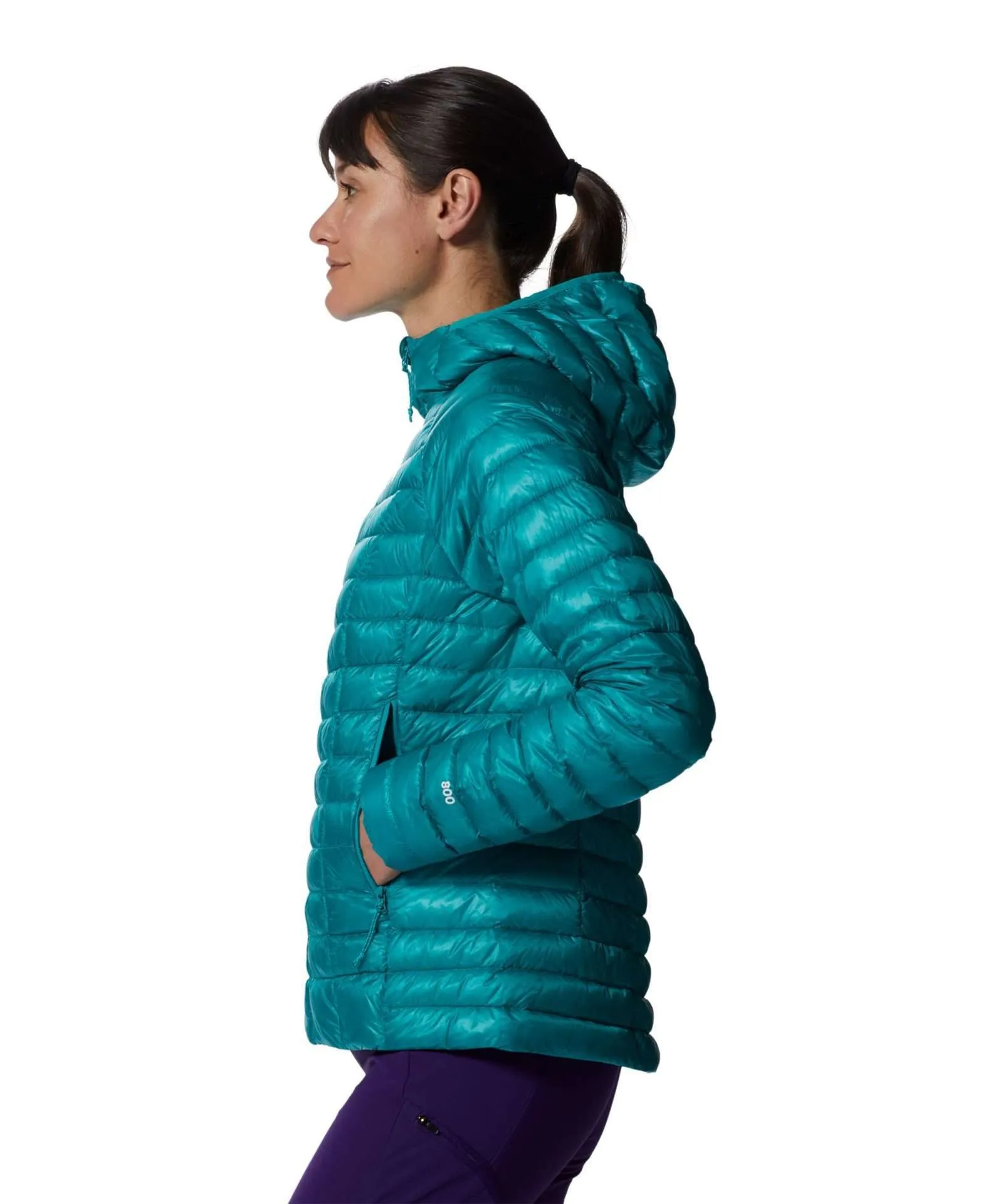 Mountain Hardwear Women’s Ghost Whisperer 2  Hoodie – Synth Green