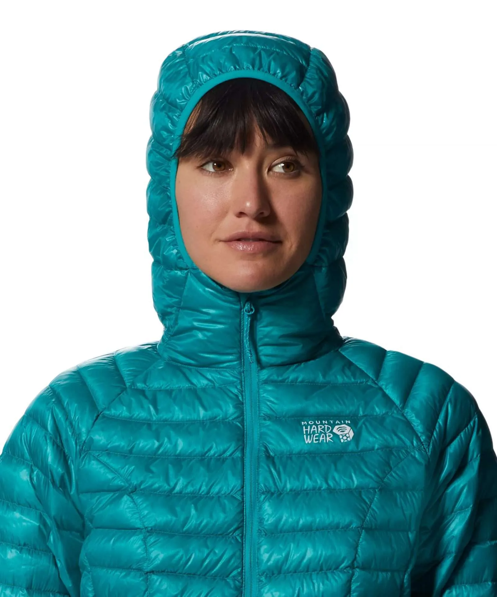 Mountain Hardwear Women’s Ghost Whisperer 2  Hoodie – Synth Green