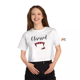 Obsessed Vampire Cropped T-Shirt