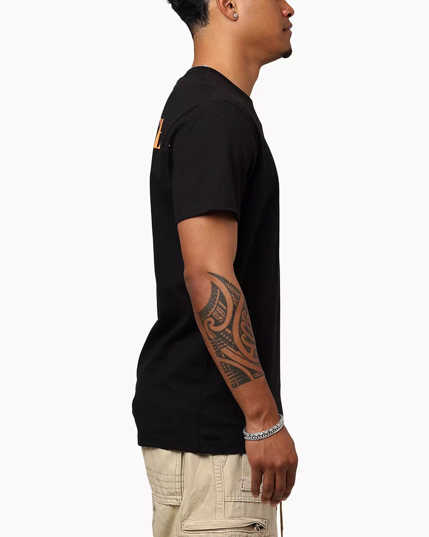 Overtime Paradise Parrots T-Shirt Black