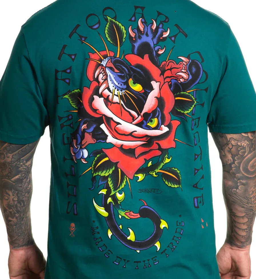 Panther Rose Sullen (Blue Premium) Shirt