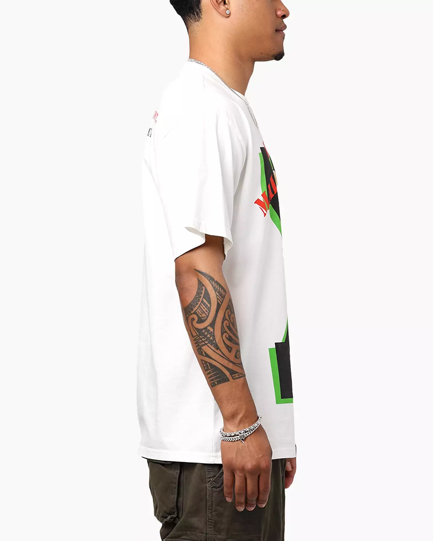 Philcos Malcolm X T-Shirt Cream