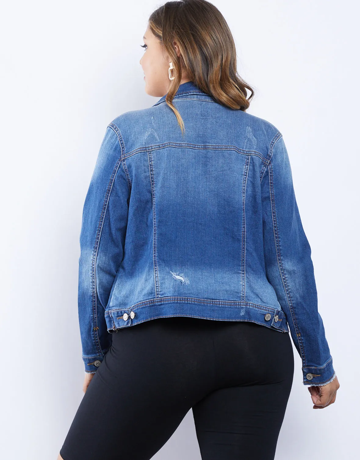 Plus Size Dreamy Denim Jacket