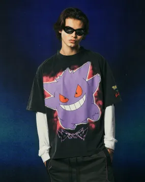 Pokémon By Loiter Gengar Premium T-Shirt Black Wash