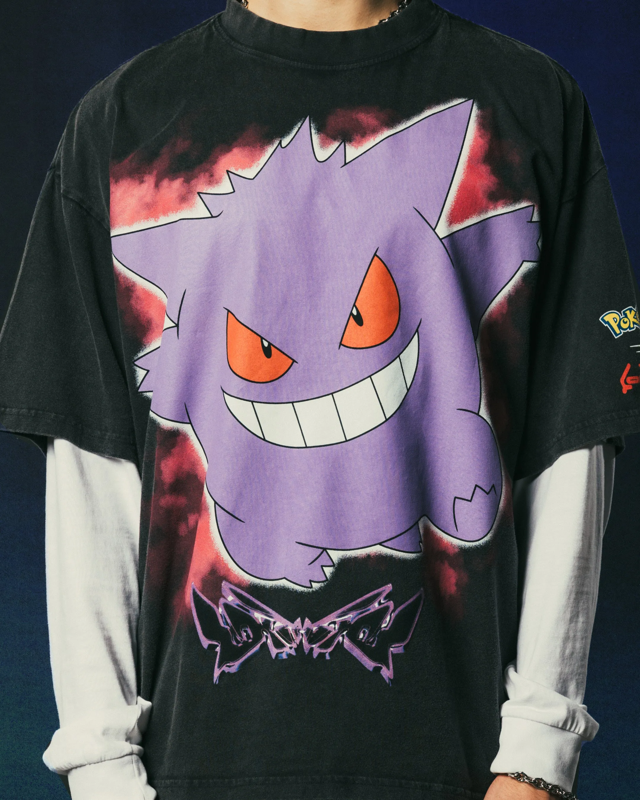 Pokémon By Loiter Gengar Premium T-Shirt Black Wash