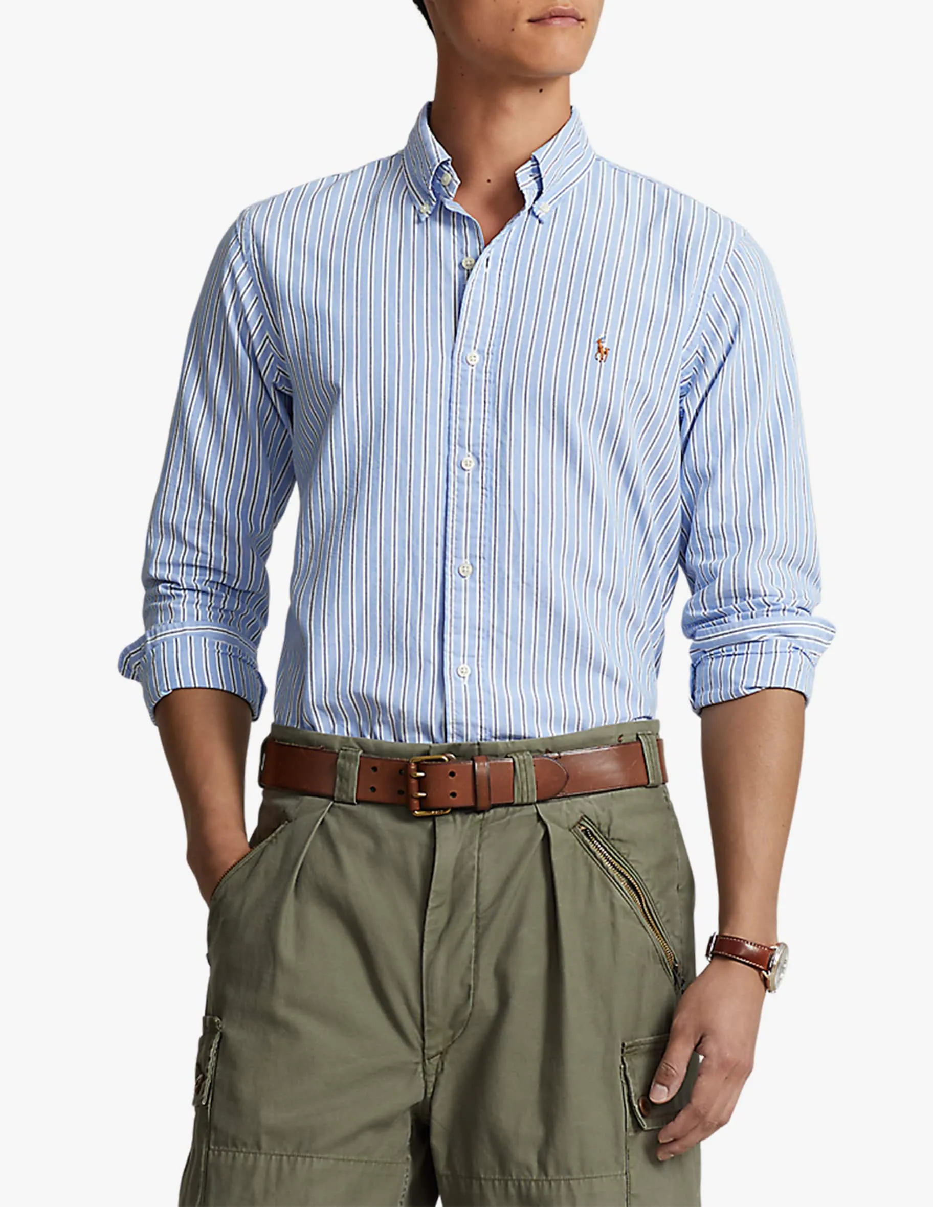 Polo Ralph Lauren Custom fit oxford striped shirt