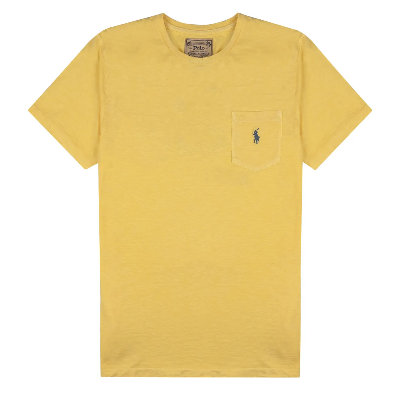 Polo Ralph Lauren Custom Slim Fit Pocket T-Shirt Empire Yellow