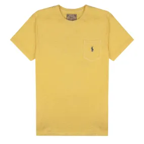 Polo Ralph Lauren Custom Slim Fit Pocket T-Shirt Empire Yellow