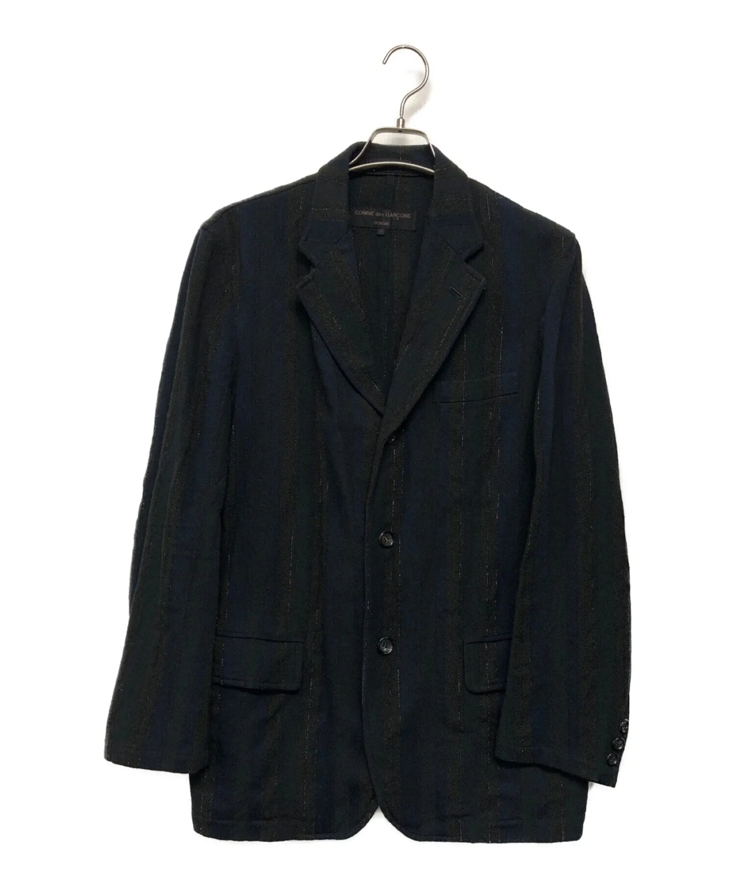 [Pre-owned] COMME des GARCONS HOMME Product-washed lamé yarn wool 3B jacket / Tailored jacket HG-J006