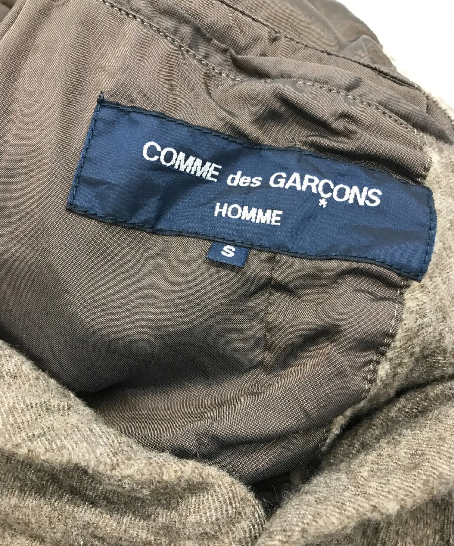 [Pre-owned] COMME des GARCONS HOMME Wool Shrunken Tailored Jacket HT-J025