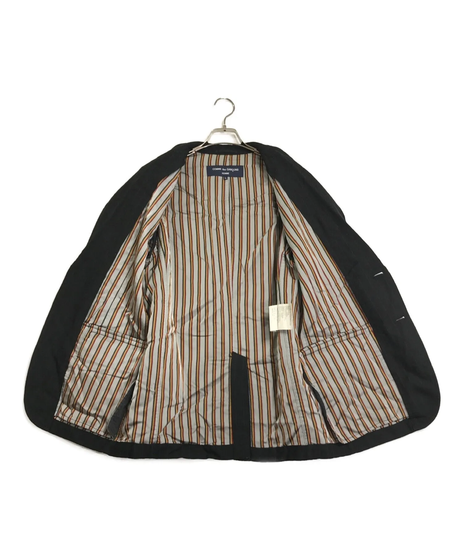 [Pre-owned] COMME des GARCONS HOMME Wool Striped Tailored Jacket HR-J019