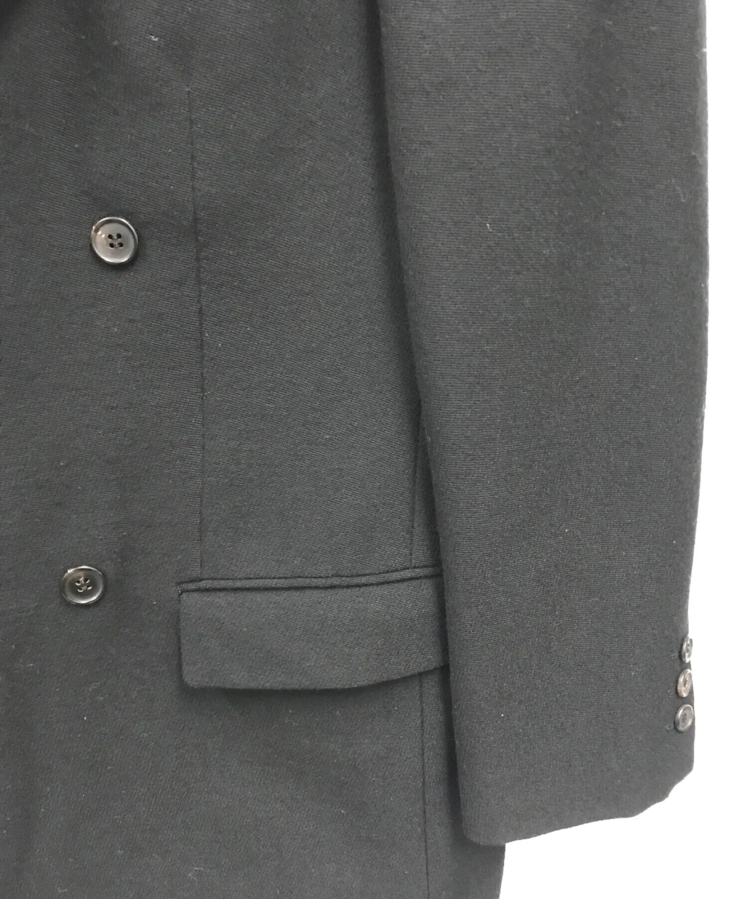 [Pre-owned] ISSEY MIYAKE 80's vintage wool double jacket / brush tag