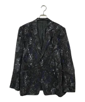 [Pre-owned] ISSEY MIYAKE MEN Wool Marble Print Jacket ME71FD059