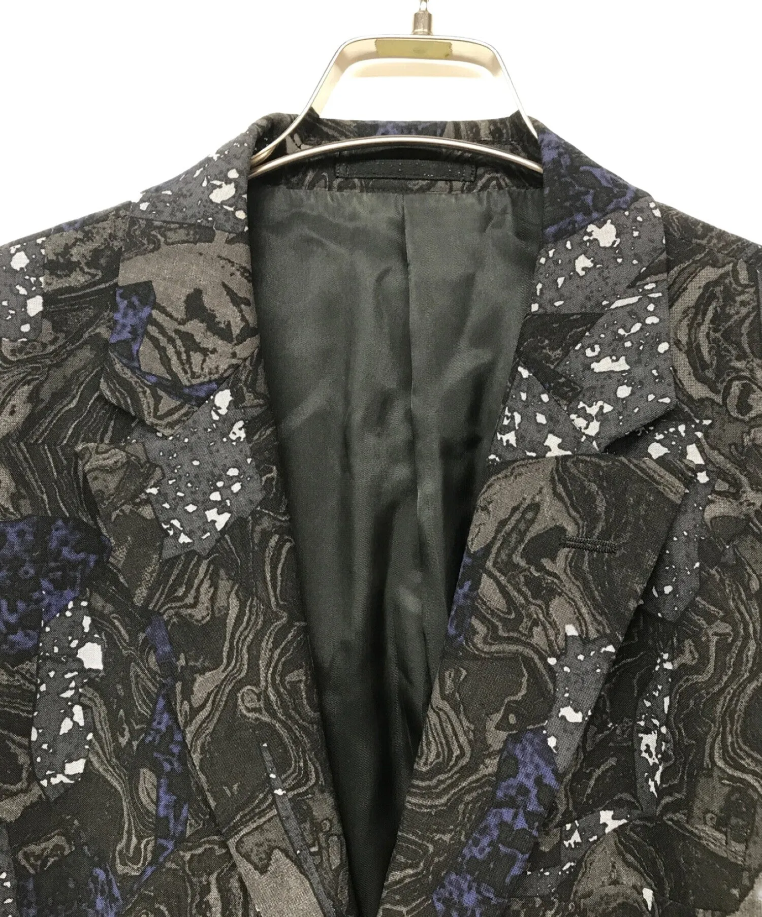 [Pre-owned] ISSEY MIYAKE MEN Wool Marble Print Jacket ME71FD059