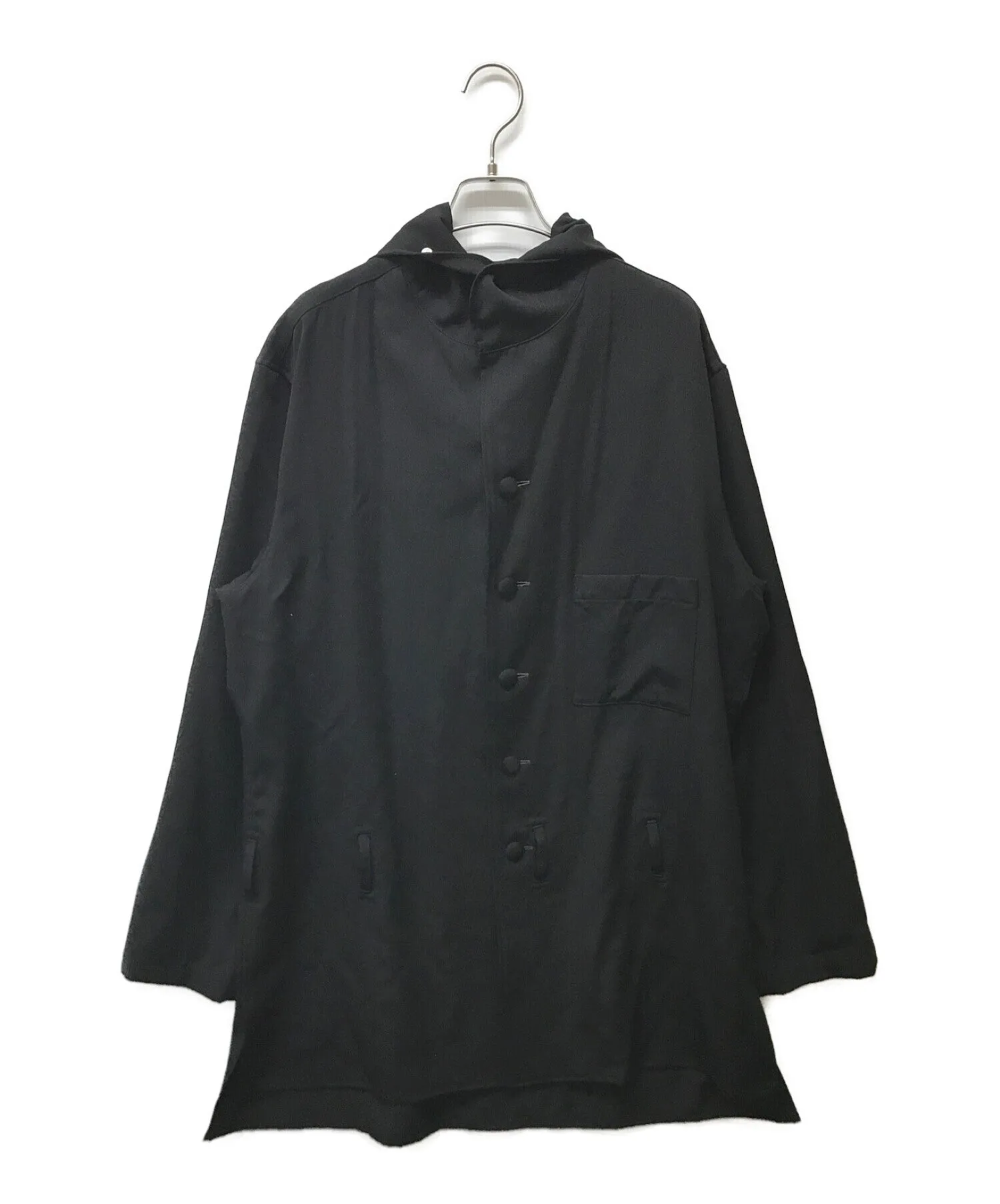 [Pre-owned] Yohji Yamamoto pour homme Wool Gabardine Hooded Jacket HR-B45-100