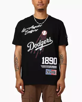 Pro Standard Los Angeles Dodgers Fast Lane SJ T-Shirt Black