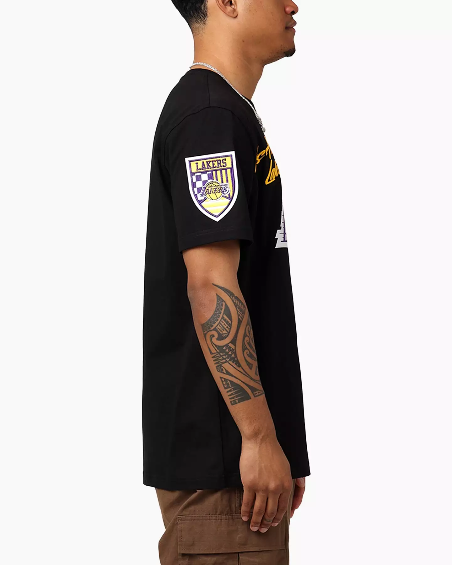 Pro Standard Los Angeles Lakers Fast Lane SJ T-Shirt Black