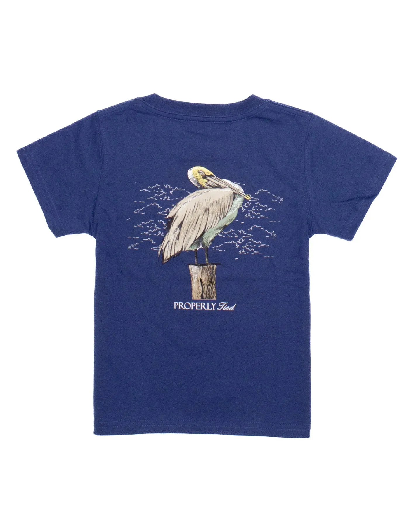 Properly Tied Boys Pelican SS Tee