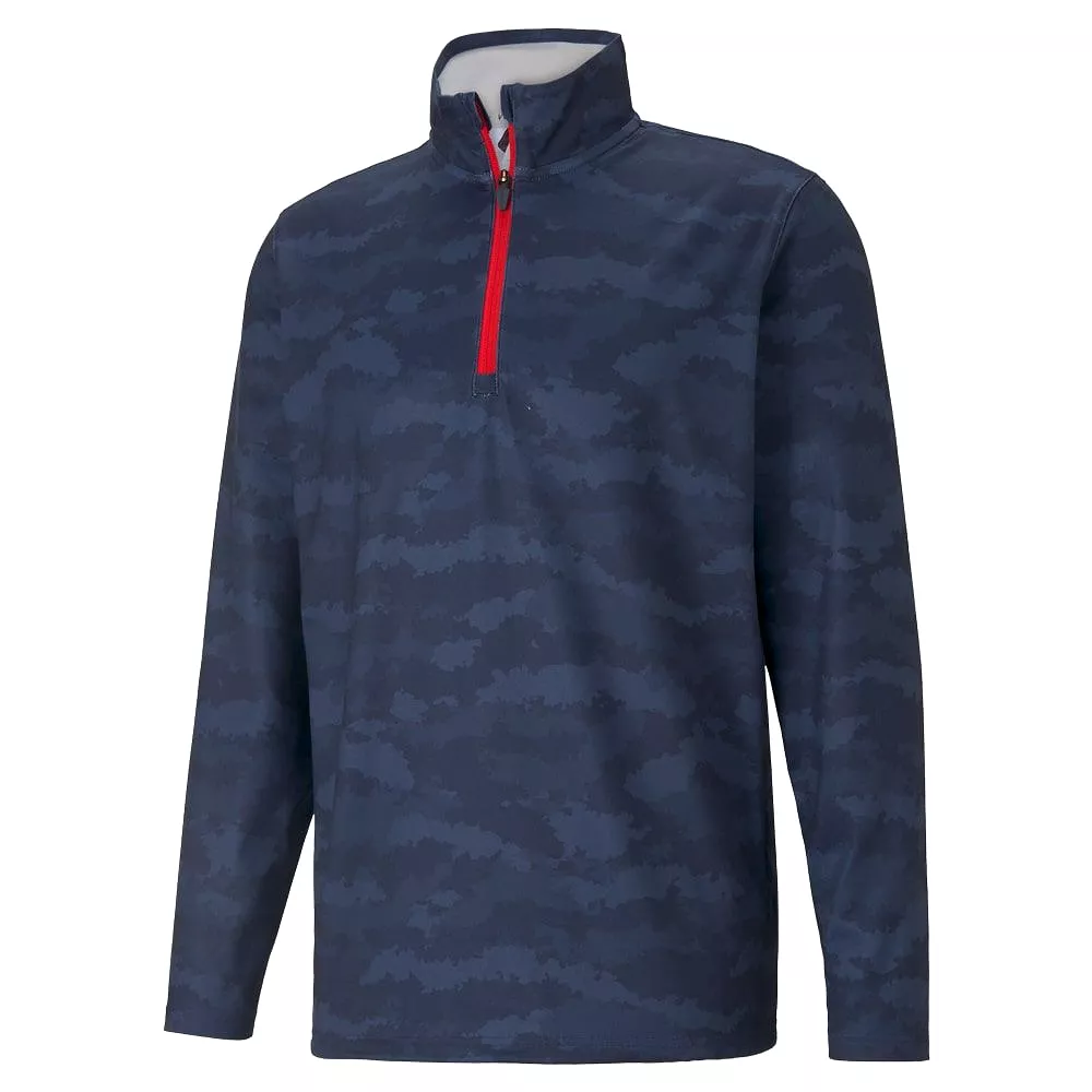 Puma Volition Flanked 1/4 Zip Golf Jacket