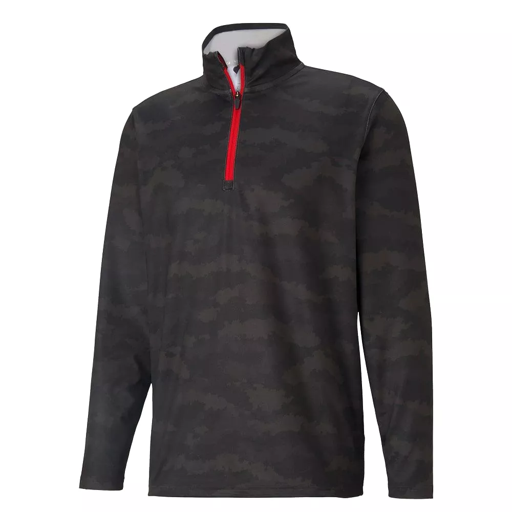 Puma Volition Flanked 1/4 Zip Golf Jacket