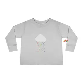 Rainbow Cloud Toddler Long Sleeve T-Shirt