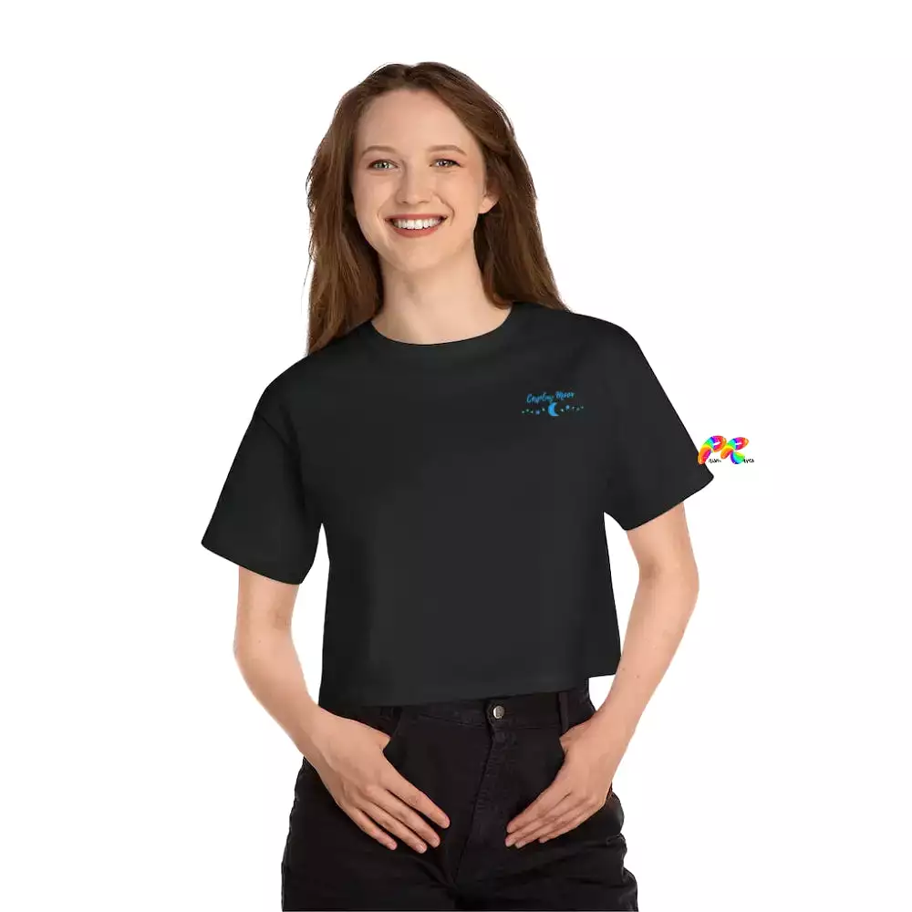 Rainbow Spider Champion Crop T-Shirt