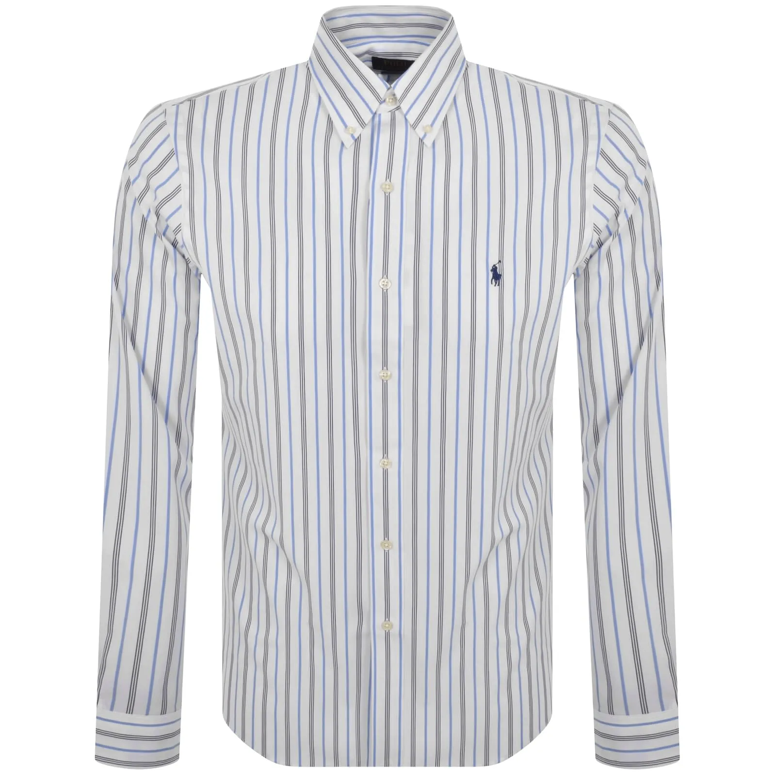 Ralph Lauren Custom Fit Long Sleeve Shirt White