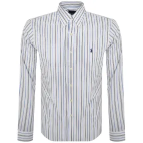 Ralph Lauren Custom Fit Long Sleeve Shirt White