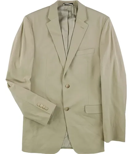 Ralph Lauren Mens Solid Two Button Blazer Jacket, TW2