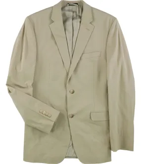 Ralph Lauren Mens Solid Two Button Blazer Jacket, TW2