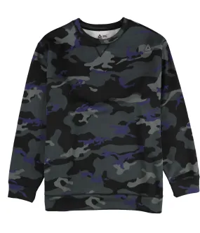 Reebok Mens Camo Fleece Pullover Sweater