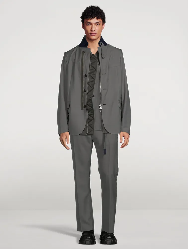 SACAI Zip Suiting Jacket