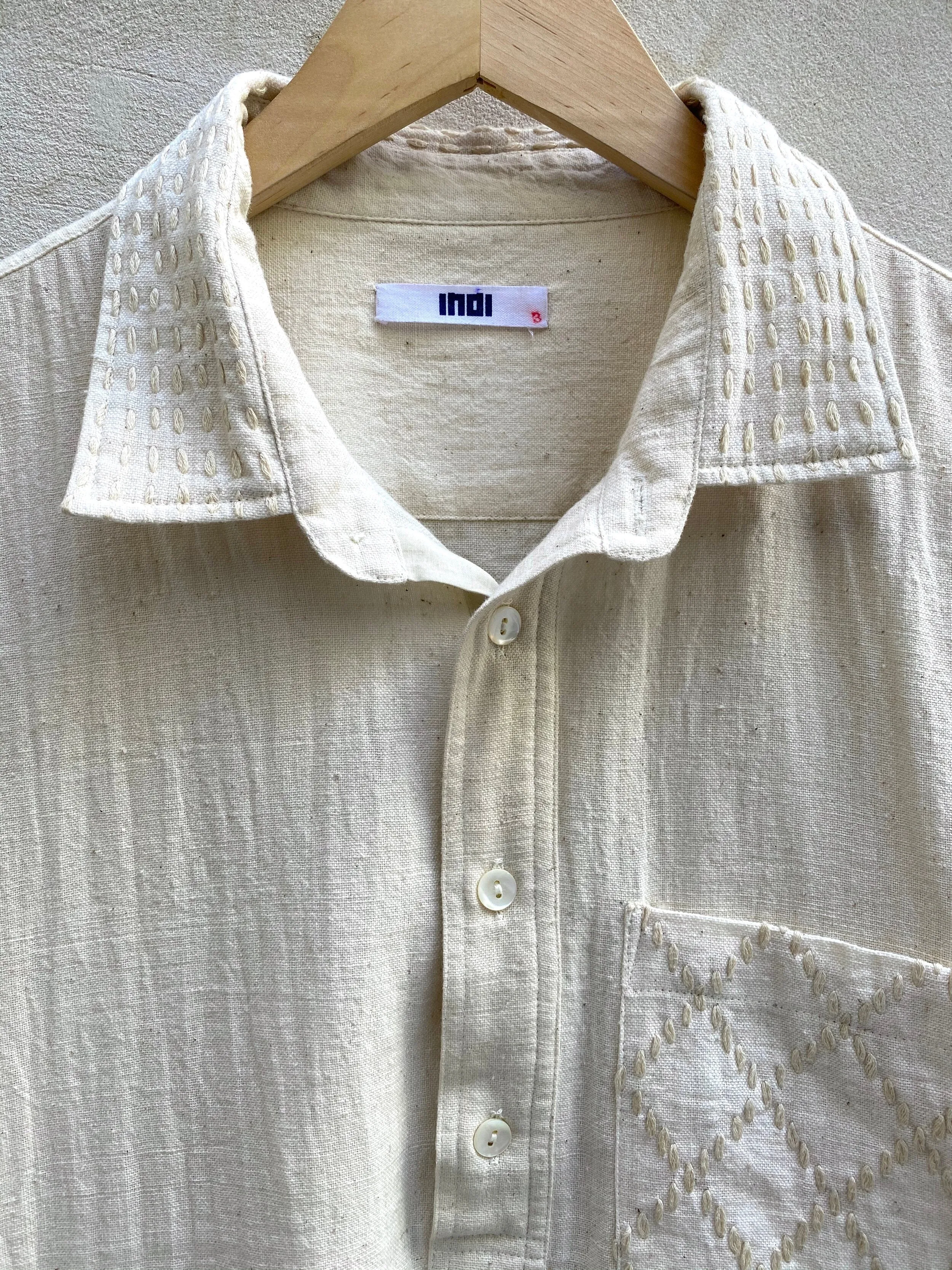 SS CEDAR SHIRT Undyed Kala Cotton