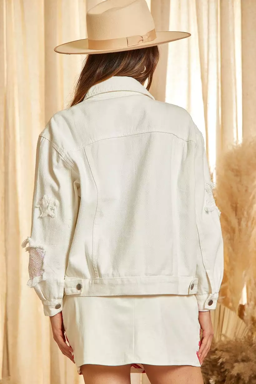 Star of the Show Jacket - Ivory