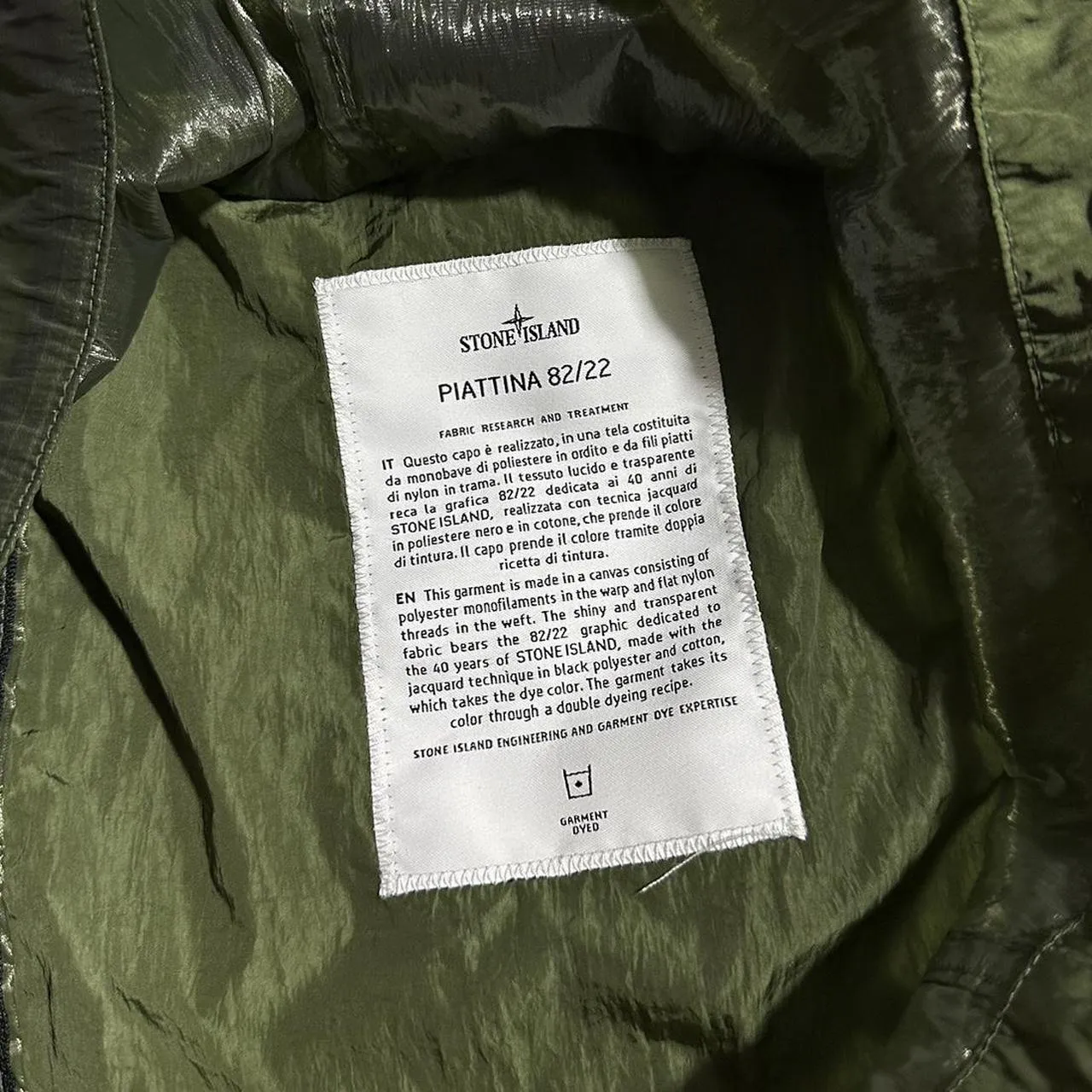 Stone Island Piattina 82/22 Jacket