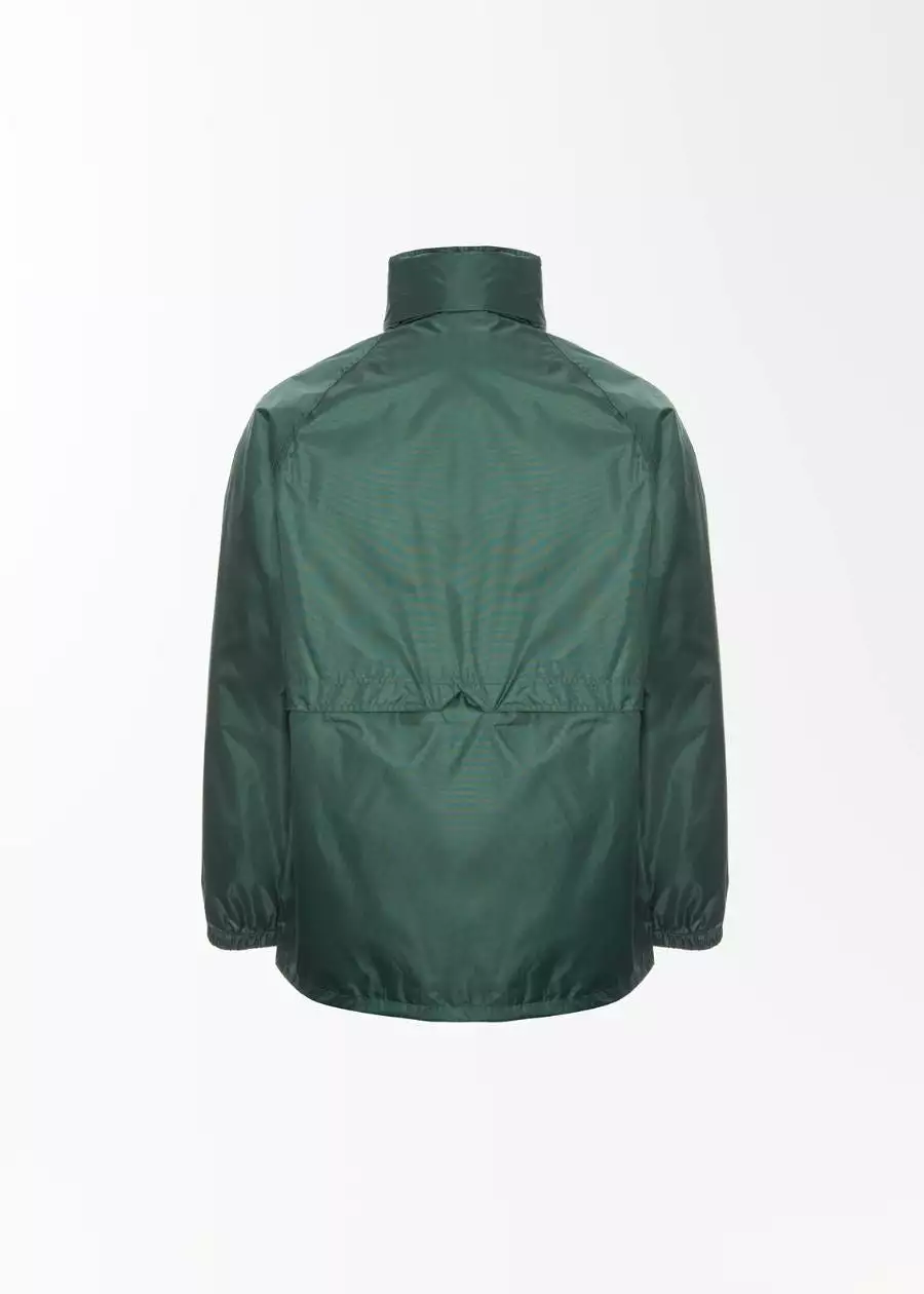 Stowaway waterproof jacket