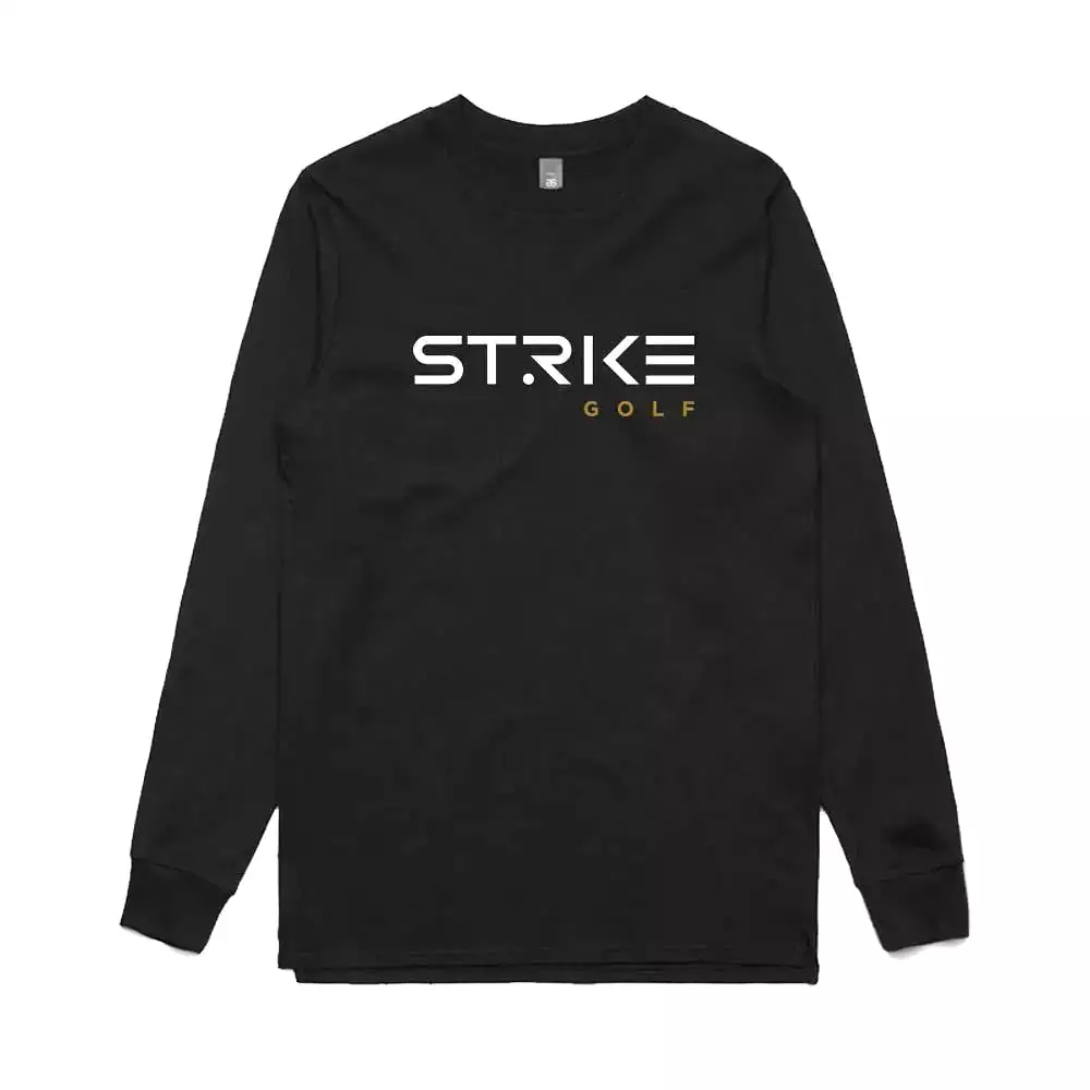 STRIKE GOLF - Original Long Sleeve T-Shirt with Large Logo