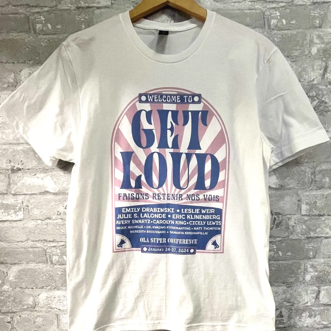 Super Conference 2024 - Get Loud Unisex Cotton T-Shirt