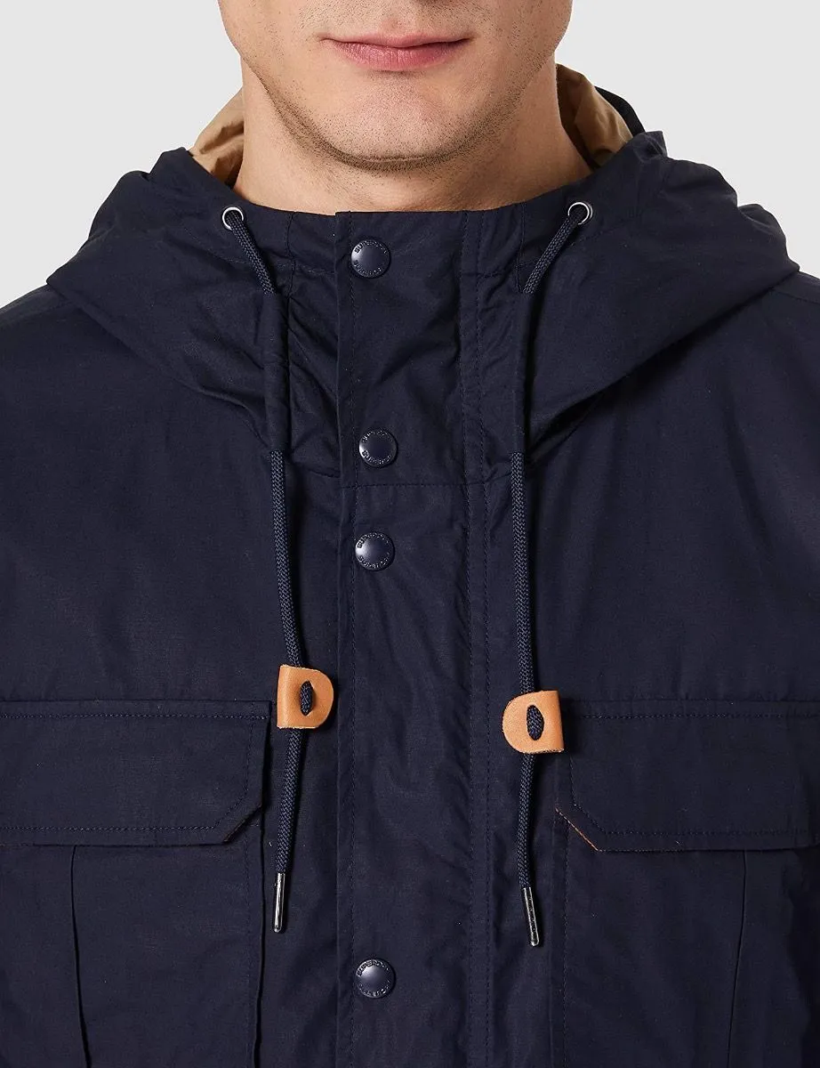 Superdry Mountain Padded Parka Jacket Atlantic Navy