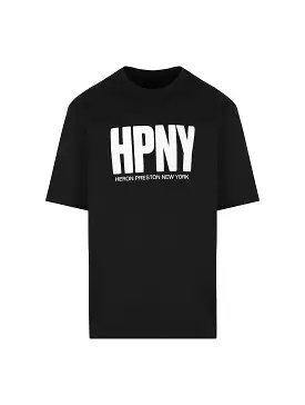 T-SHIRT IN ORGANIC COTTON WITH REG HPNY LOGO PRINT