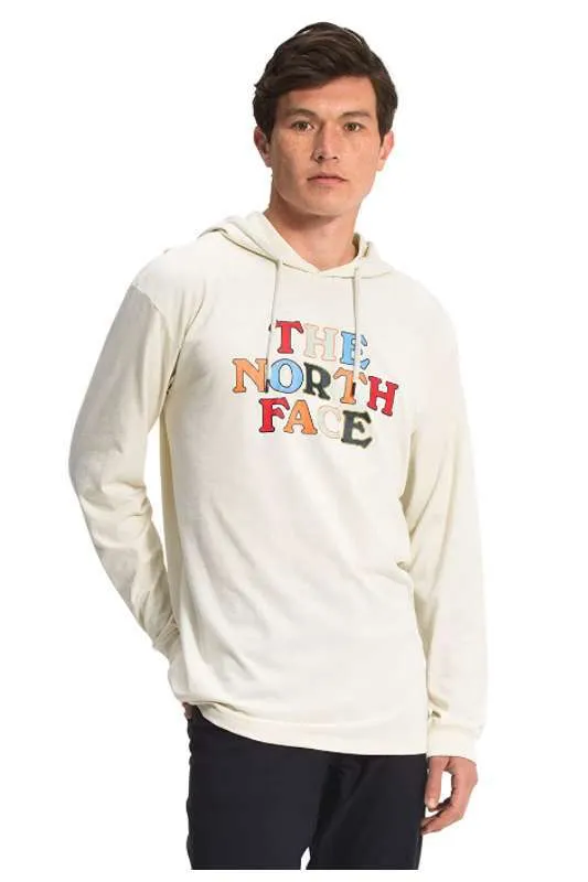 The North Face Men’s Summer Feels Tri-Blend Hoodie  (Vintage White Heather)