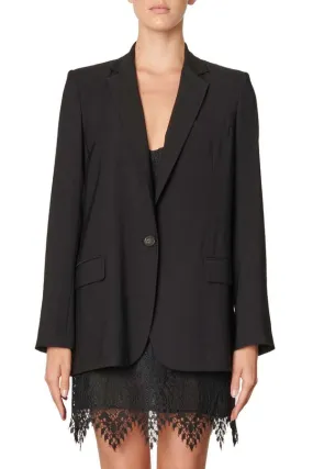 Tilia Solid Blazer - Noir