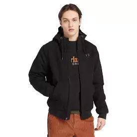 Timberland Mens Canvas Bomber Jacket