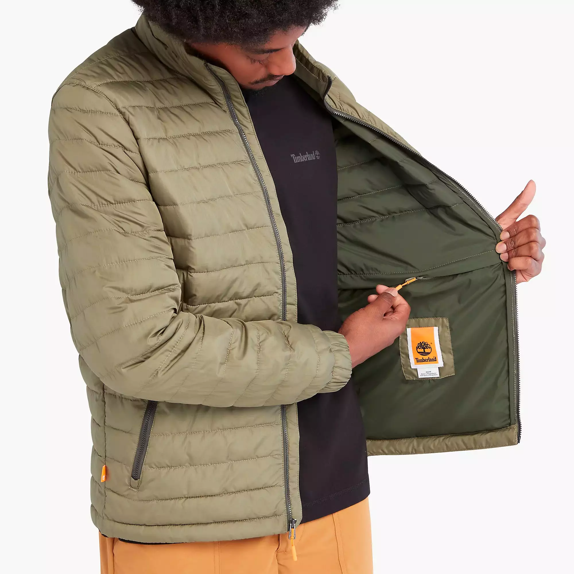 Timberland Mens 'DWR Axis Peak' Packable Quilted Jacket